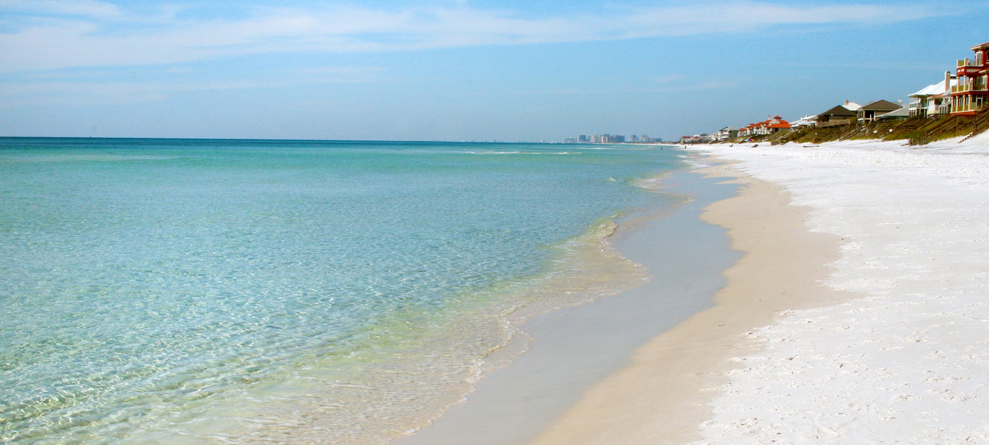 With 26 miles of perfect beaches, this stretch along Florida’s northwest Gulf Coast offers eclectic beach towns, art in unexpected places and plenty of outdoor activities.