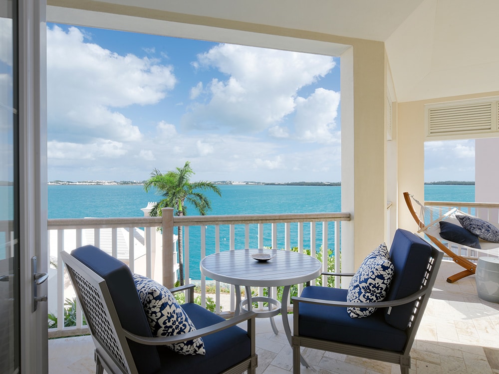 Rosewood Bermuda updated balcony room