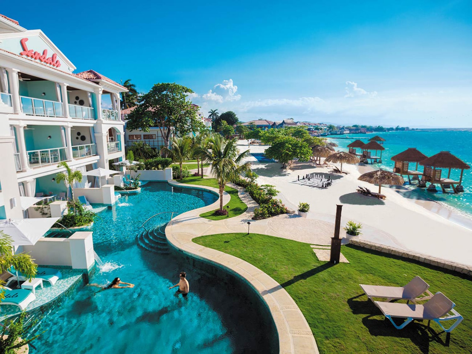 Sandals Montego Bay swim-up suite