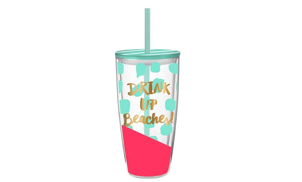 Drink Up Beaches Tumbler