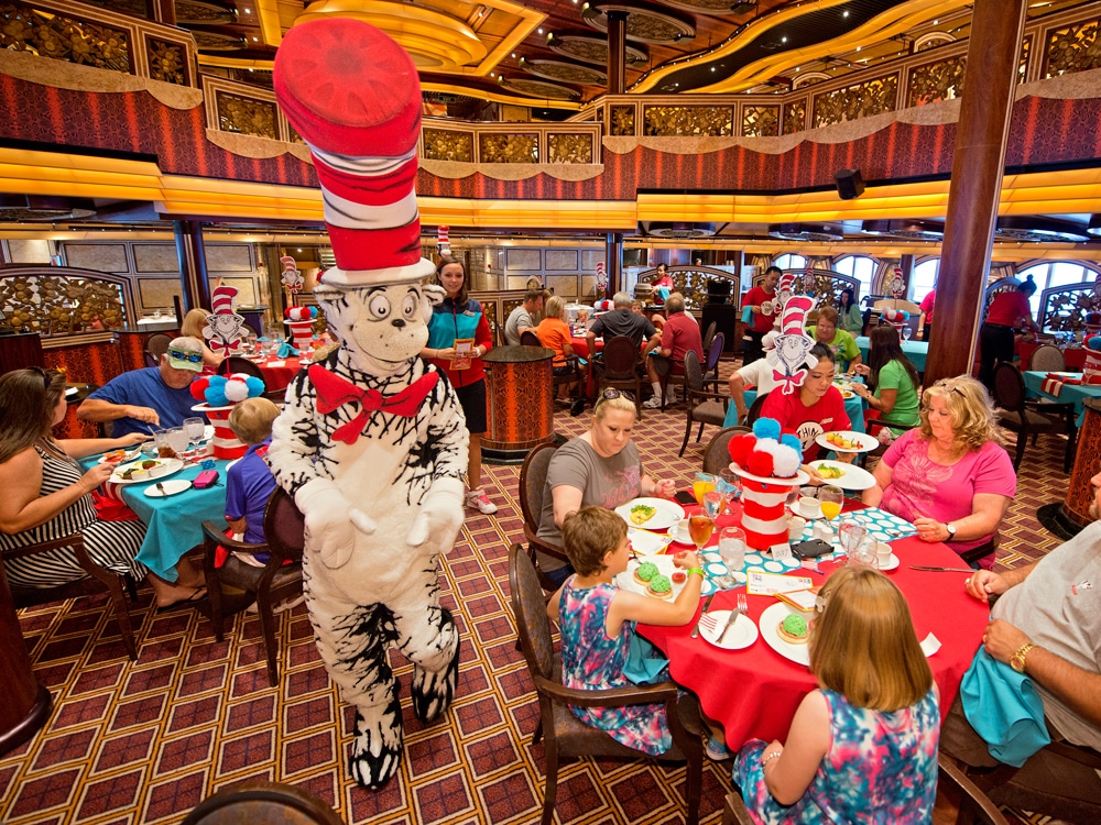 Things to Do on a Carnival Cruise | Eat Breakfast with the Cat in a Hat | Suess at Sea