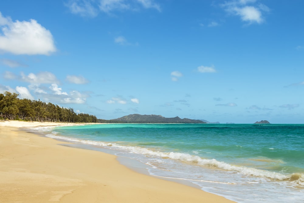 Things to do in Oahu: Sherwood Beach in Waimanalo