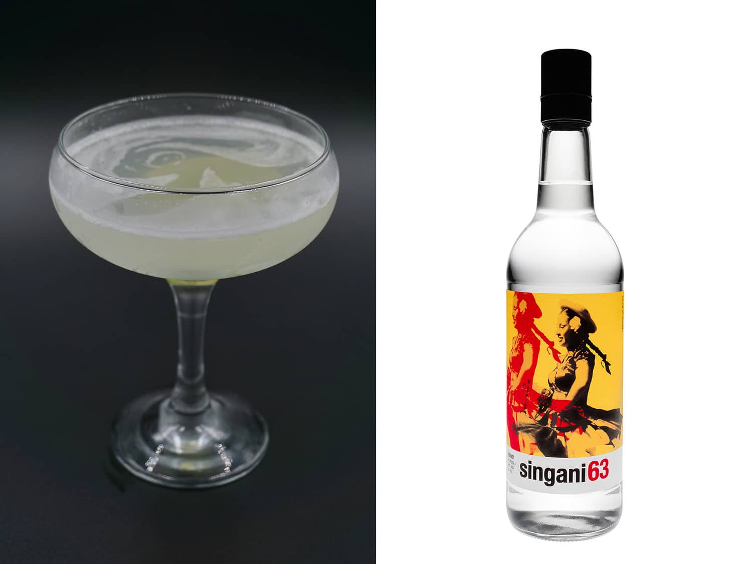 Using Singani 63 in a classic cocktail recipe