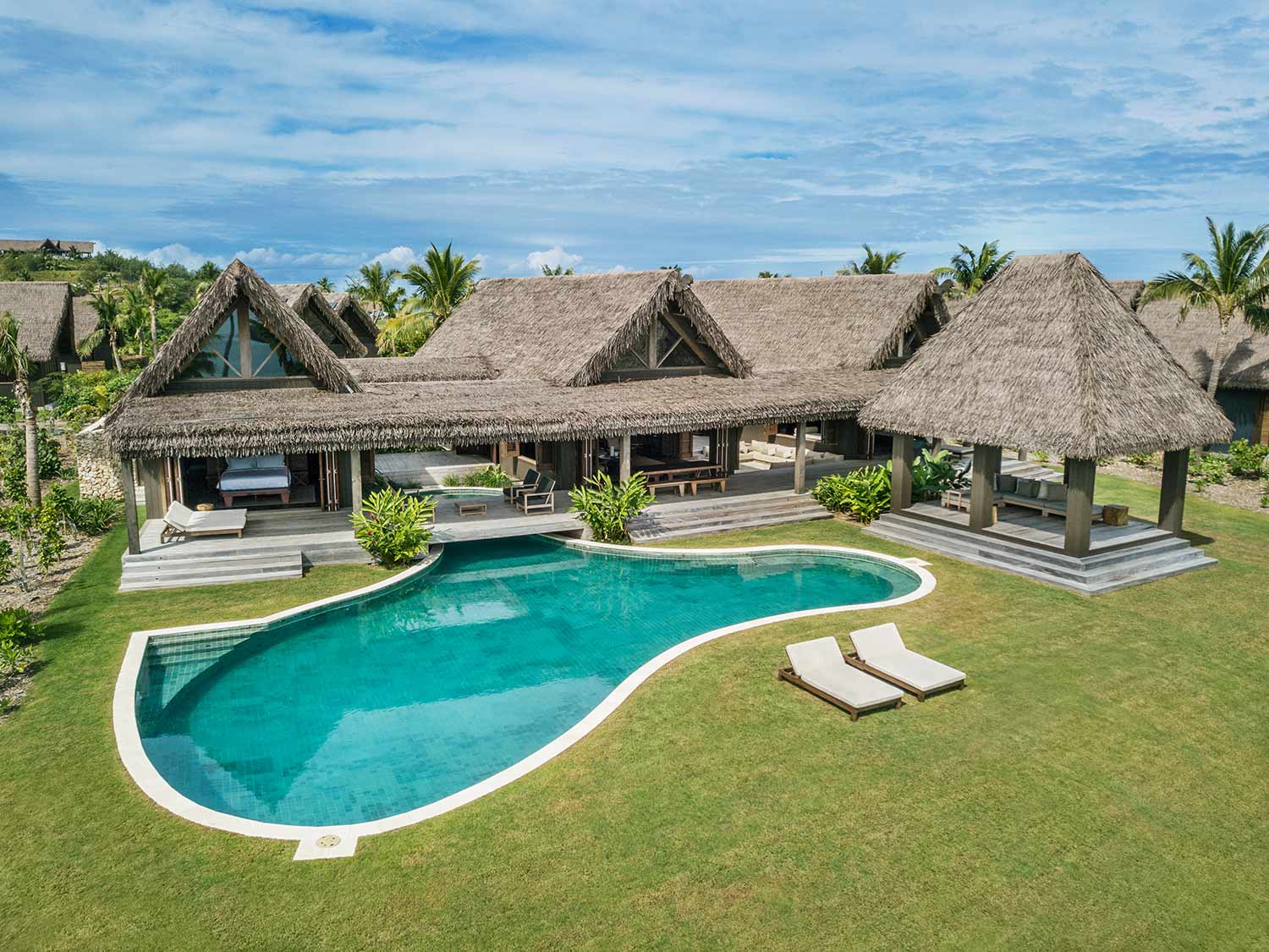 Six Senses Fiji beachfront pool