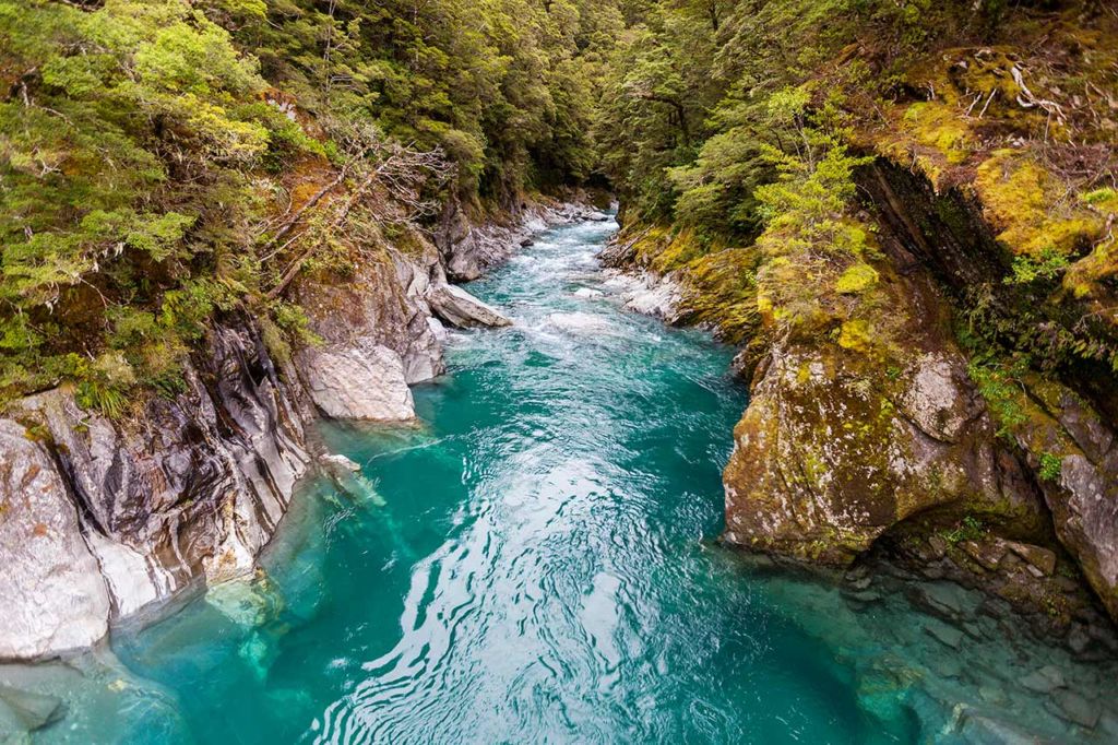 South Island New Zealand Things to Do: Blue Pools