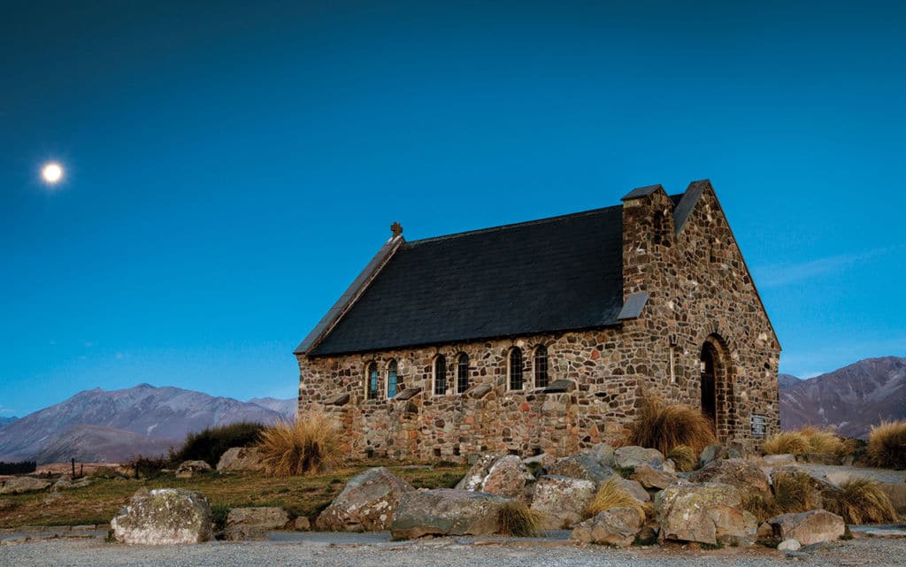 South Island New Zealand Things to Do: Church of the Good Shepherd at Lake Tekapo