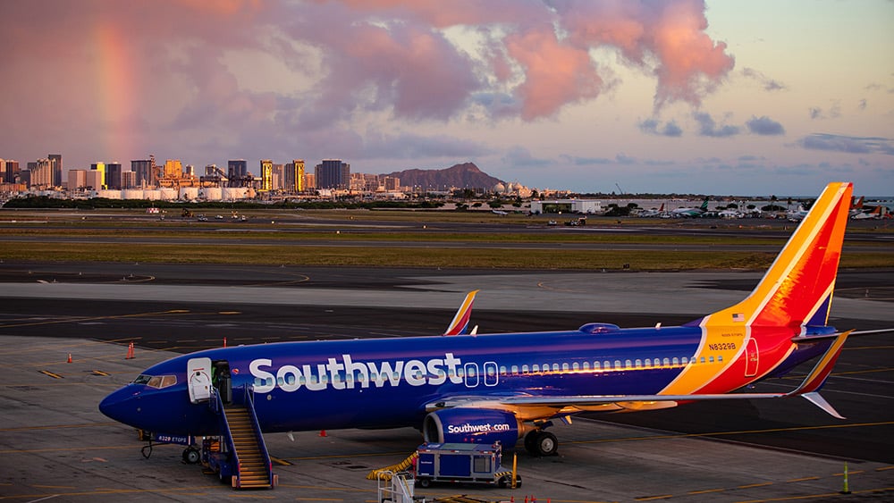 Southwest Airlines airplane