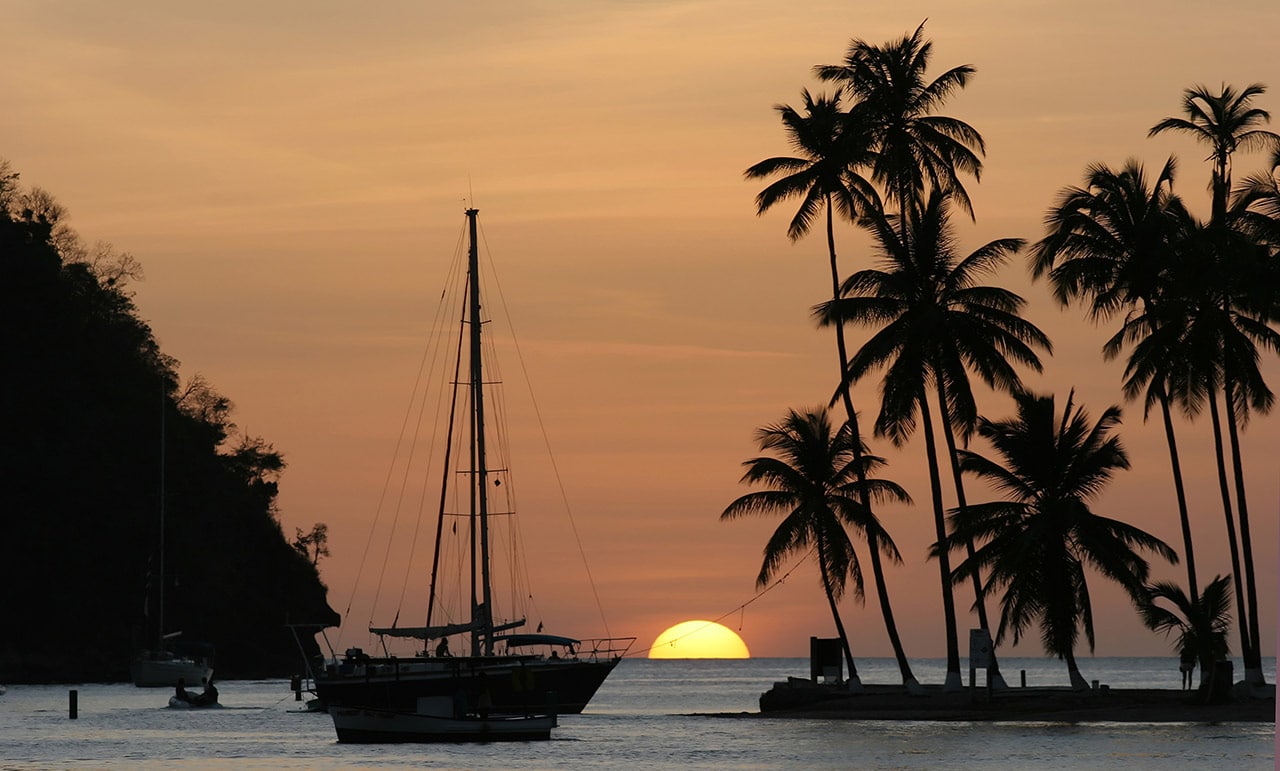 St. Lucia Honeymoon Guide: Sunset Cruise
