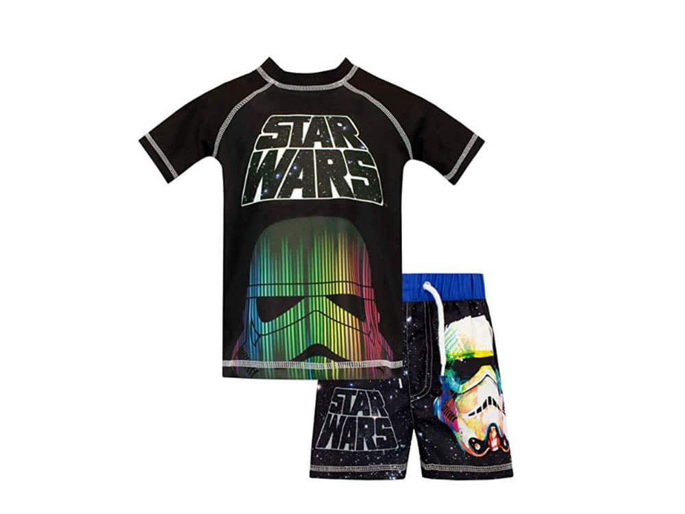 Star Wars Boys' Stormtrooper Two-piece Swim Set