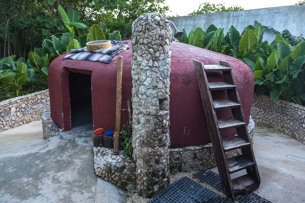 Things to Do in Cozumel: Temazcal hut