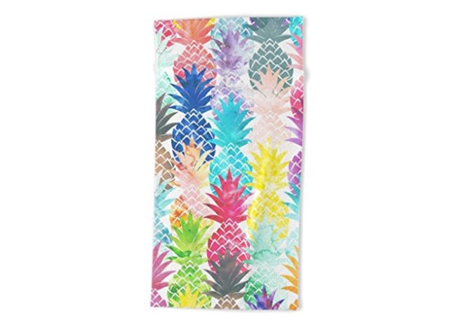 Travel Accessories: Pineapple Beach Towel