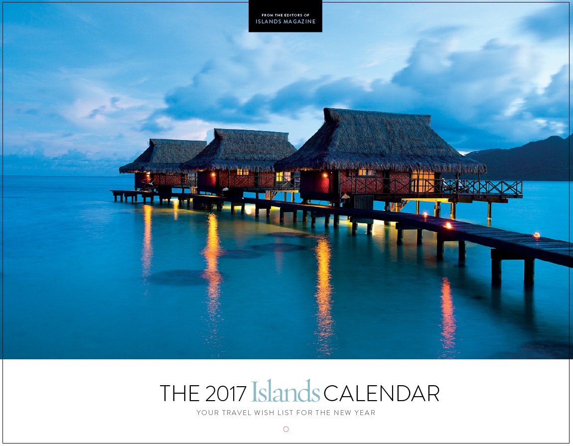 Travel Gifts for Travelers: Islands 2017 calendar