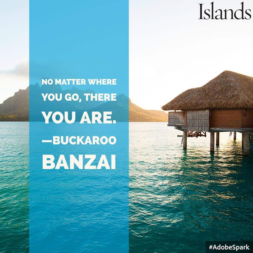travel quotes: Buckaroo Banzai