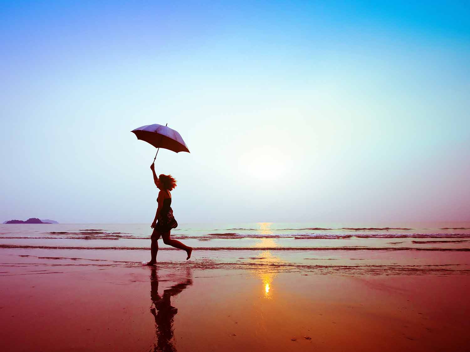 umbrella on the beach