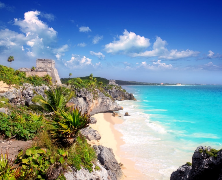 Best Beaches in the Caribbean | Top Caribbean Beaches | Tulum, Mexico