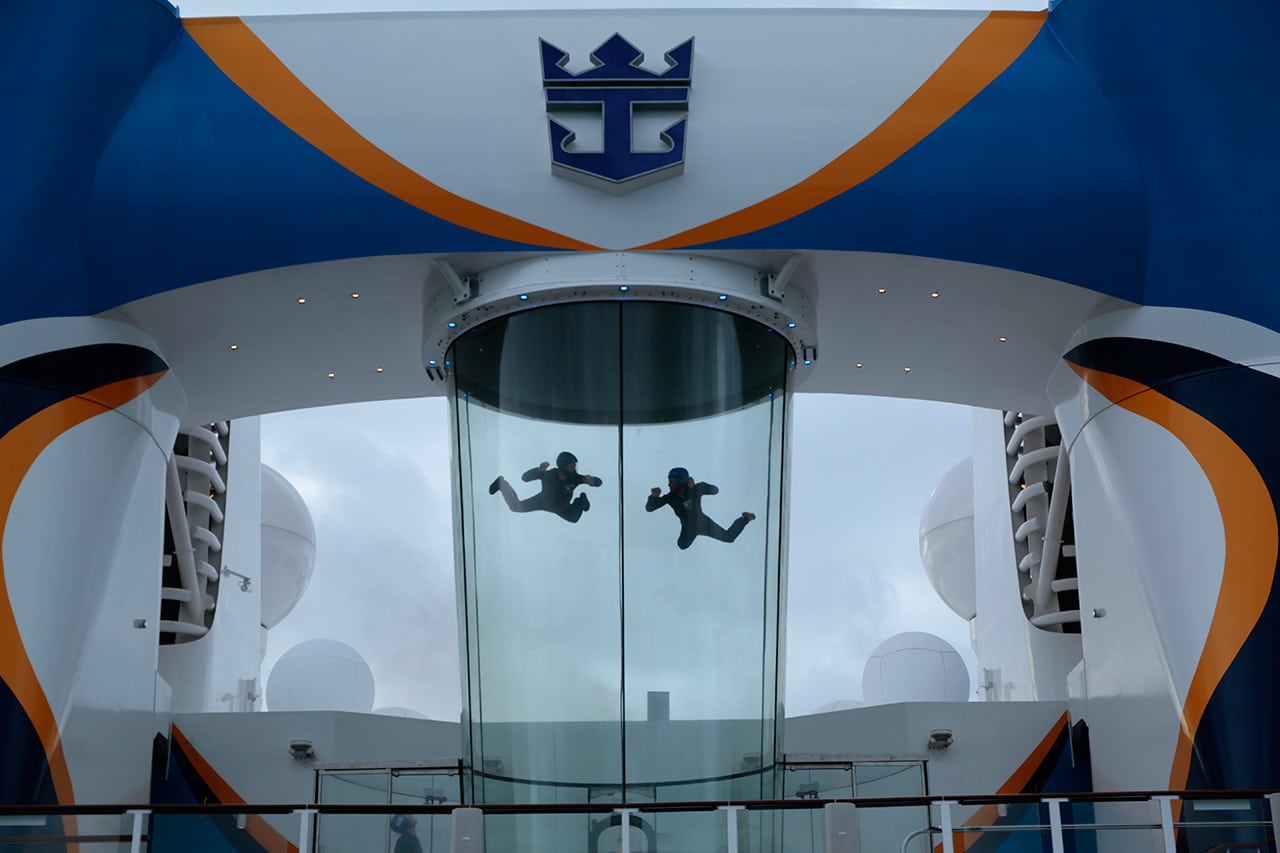 Unique cruise ship attractions: Royal Caribbean