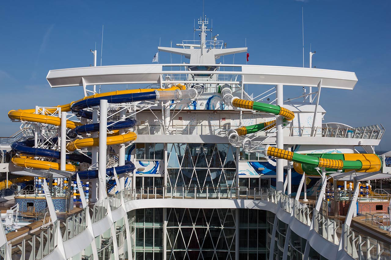 Unique cruise ship attractions: Royal Caribbean