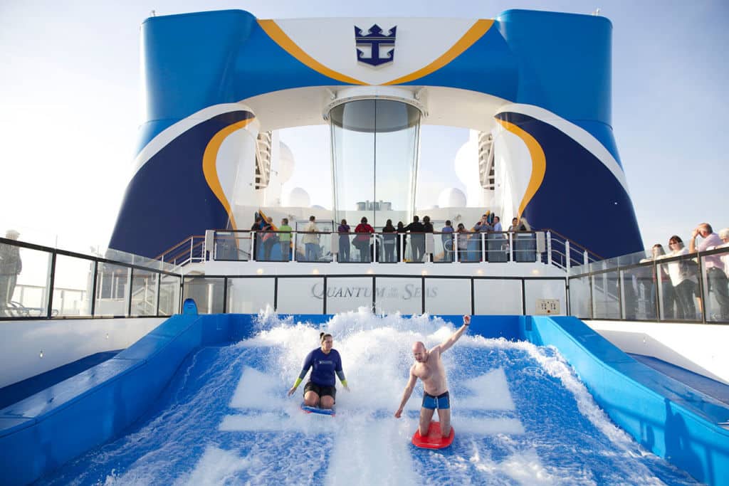 Unique cruise ship attractions: Royal Caribbean