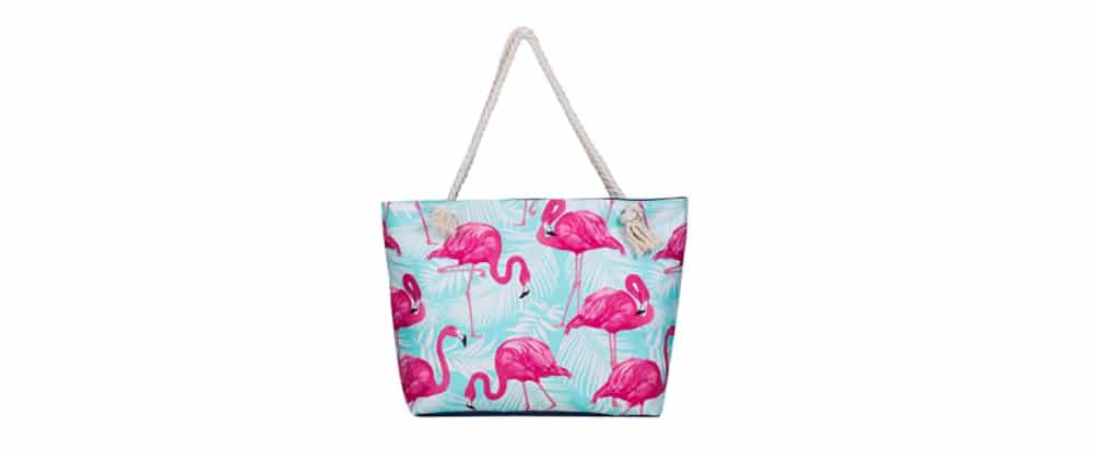 Waterproof Flamingo Travel Tote