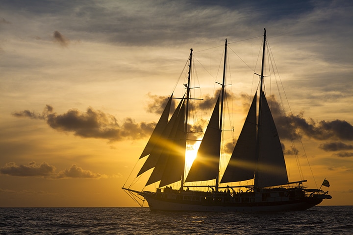 Windjammer | Best Caribbean Cruise | Island Cruise Vacations | Sunset Sail