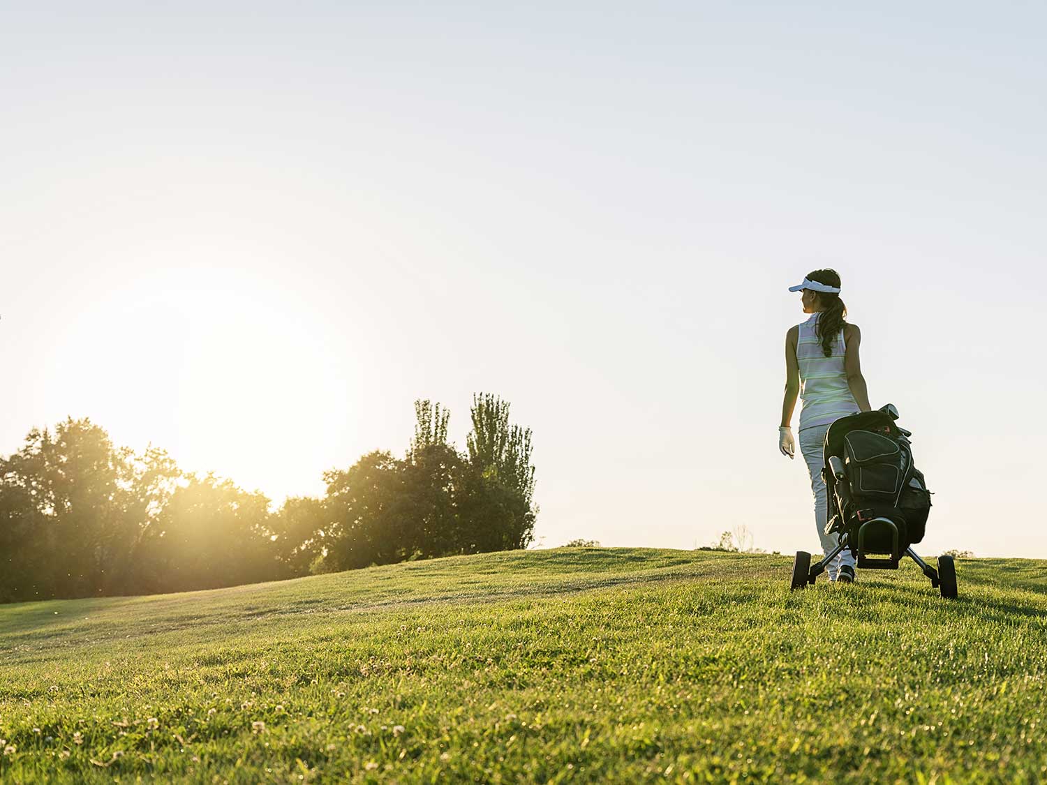 Golfing