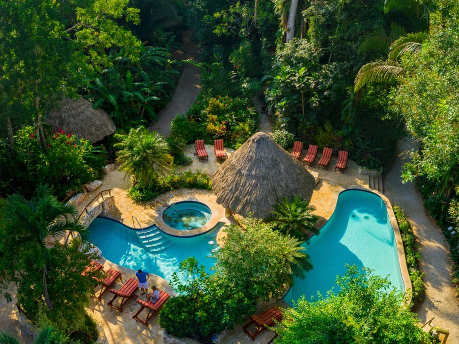 Caves Branch Jungle Lodge pool