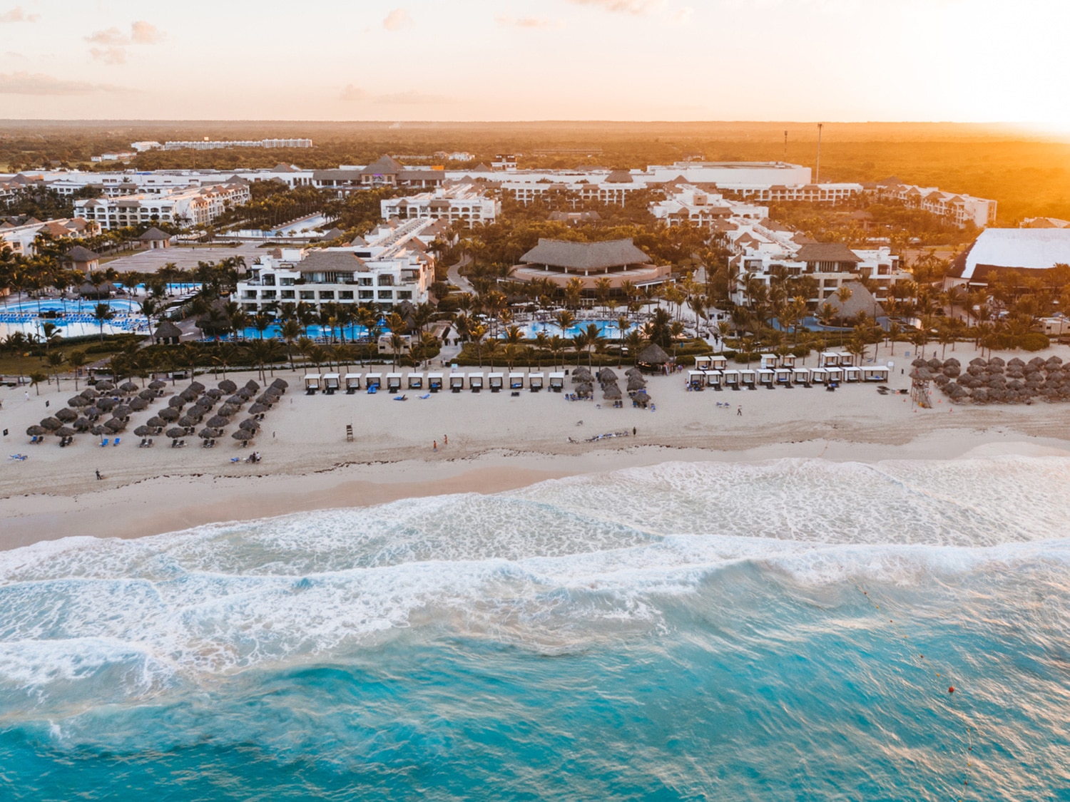 Aerial view of Hard Rock Punta Cana