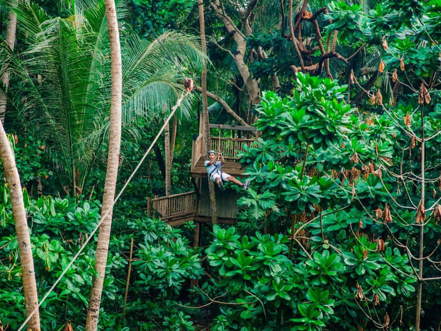 Soneva Fushi Zipline