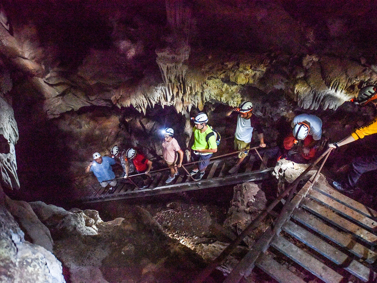 spelunking