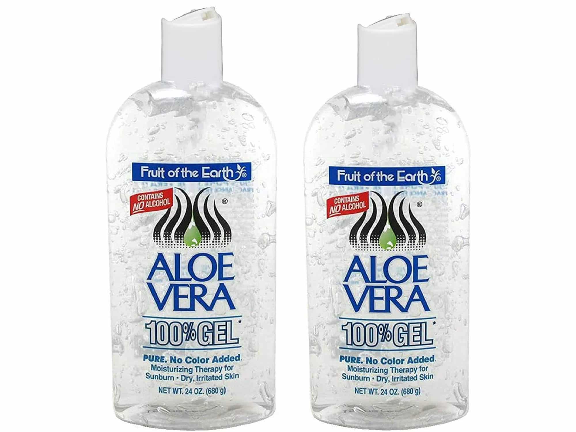 Fruit Of The Earth Aloe Vera 100% Gel 24 oz (2 pack)