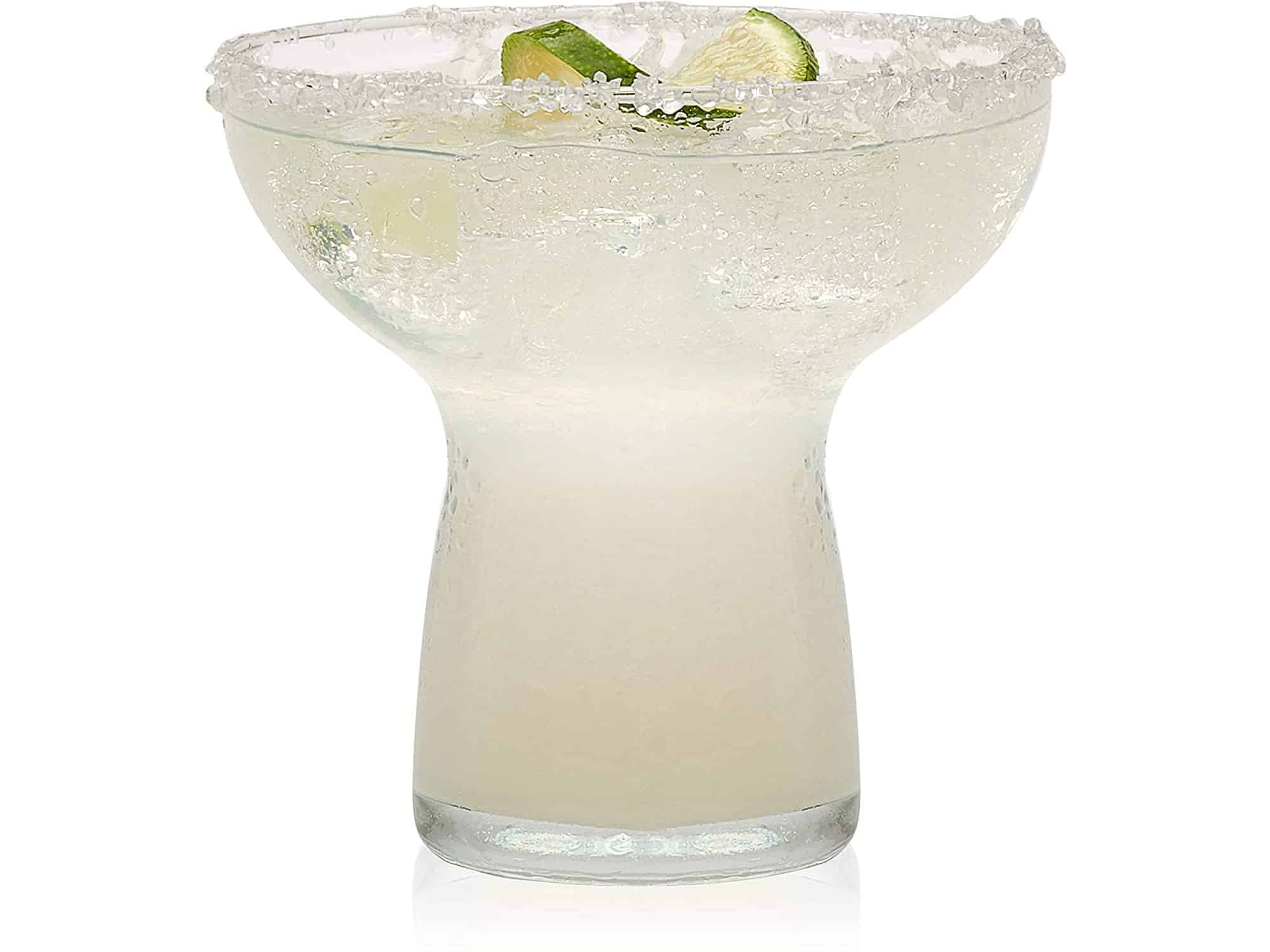 Libbey Stemless Margarita Glasses, Set of 6, Clear, 10.25 oz