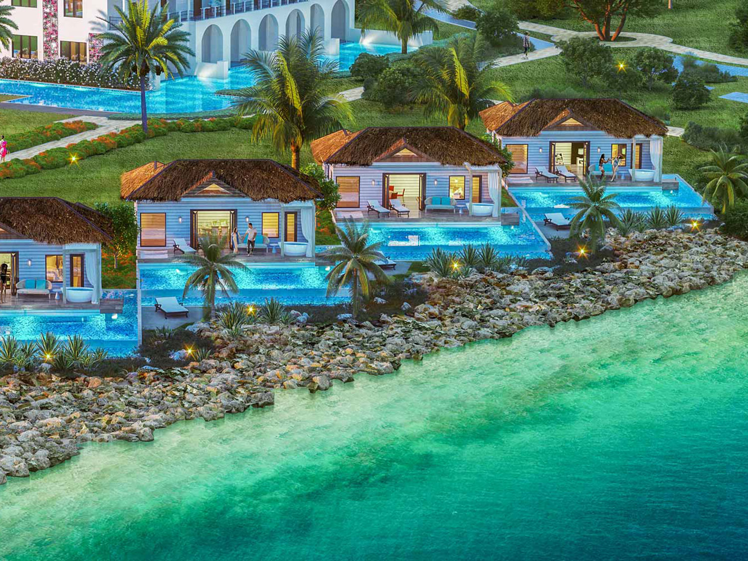 Sandals Royal Curaçao bungalows