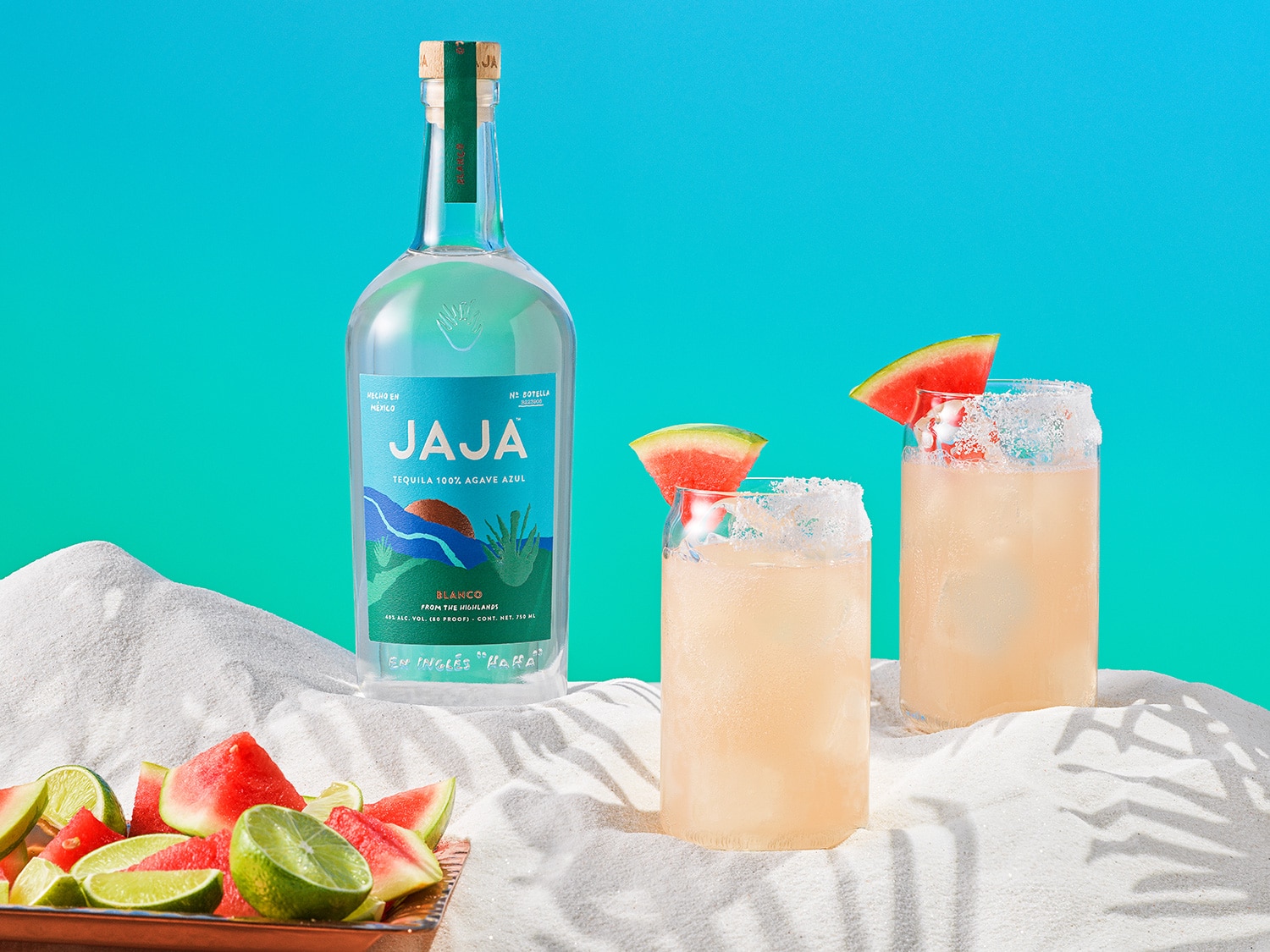 JAJA watermelon lime margarita