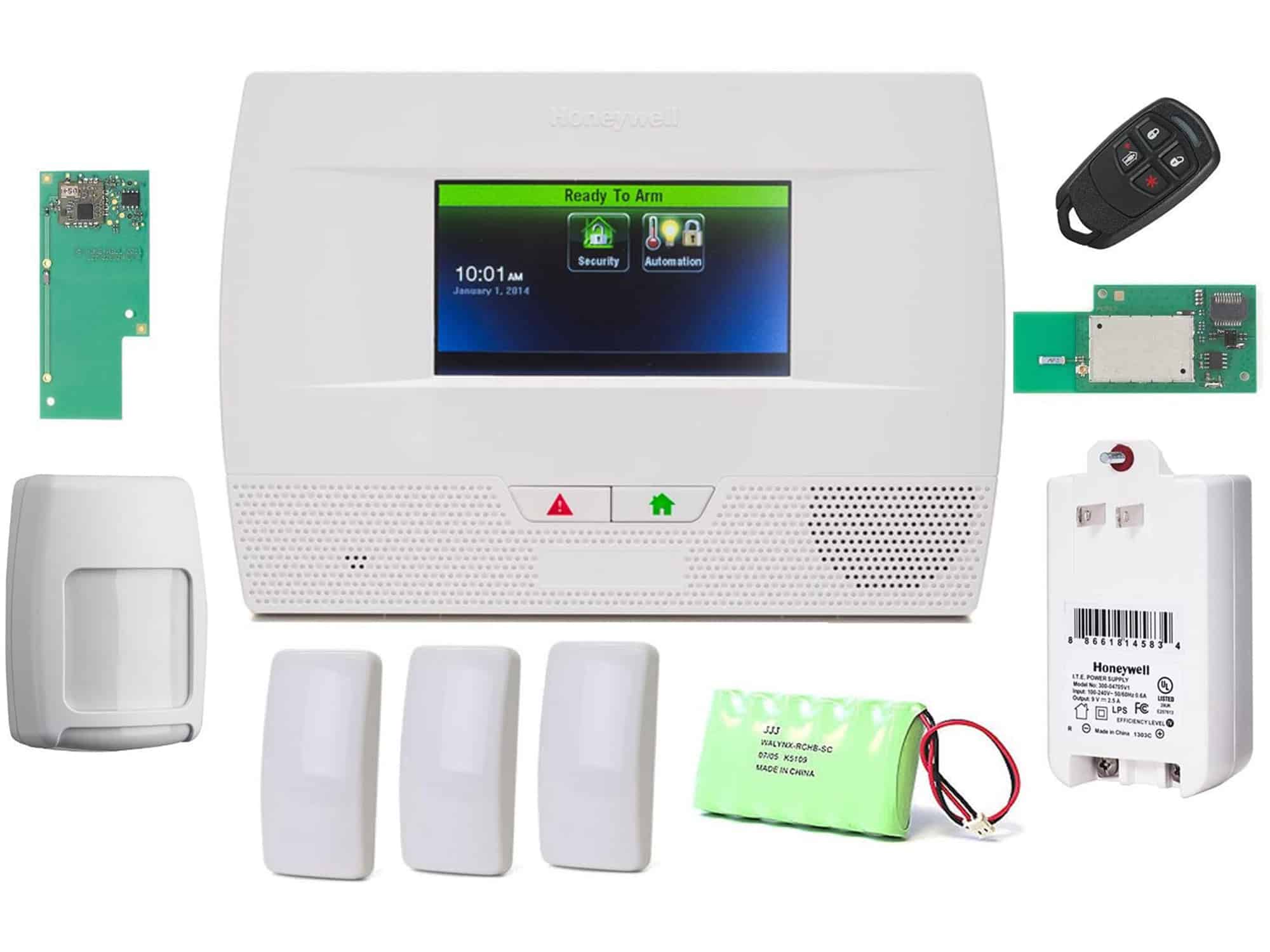 Honeywell Lynx Touch L5210 Home Automation/Security Alarm Kit with WiFi and Zwave Module