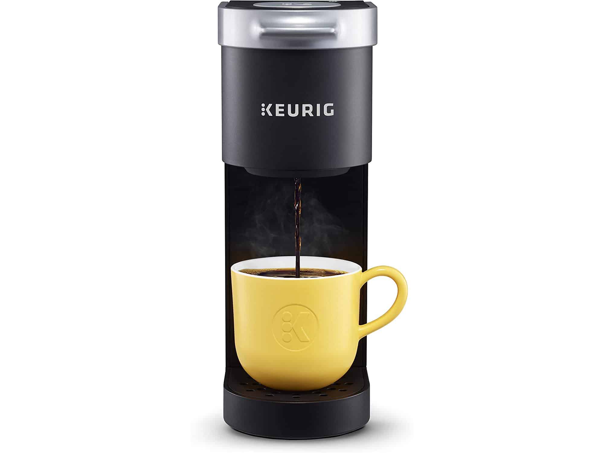 Keurig K-Mini Coffee Maker, Single Serve K-Cup Pod Coffee Brewer, 6 to 12 Oz. Brew Sizes, Matte Black