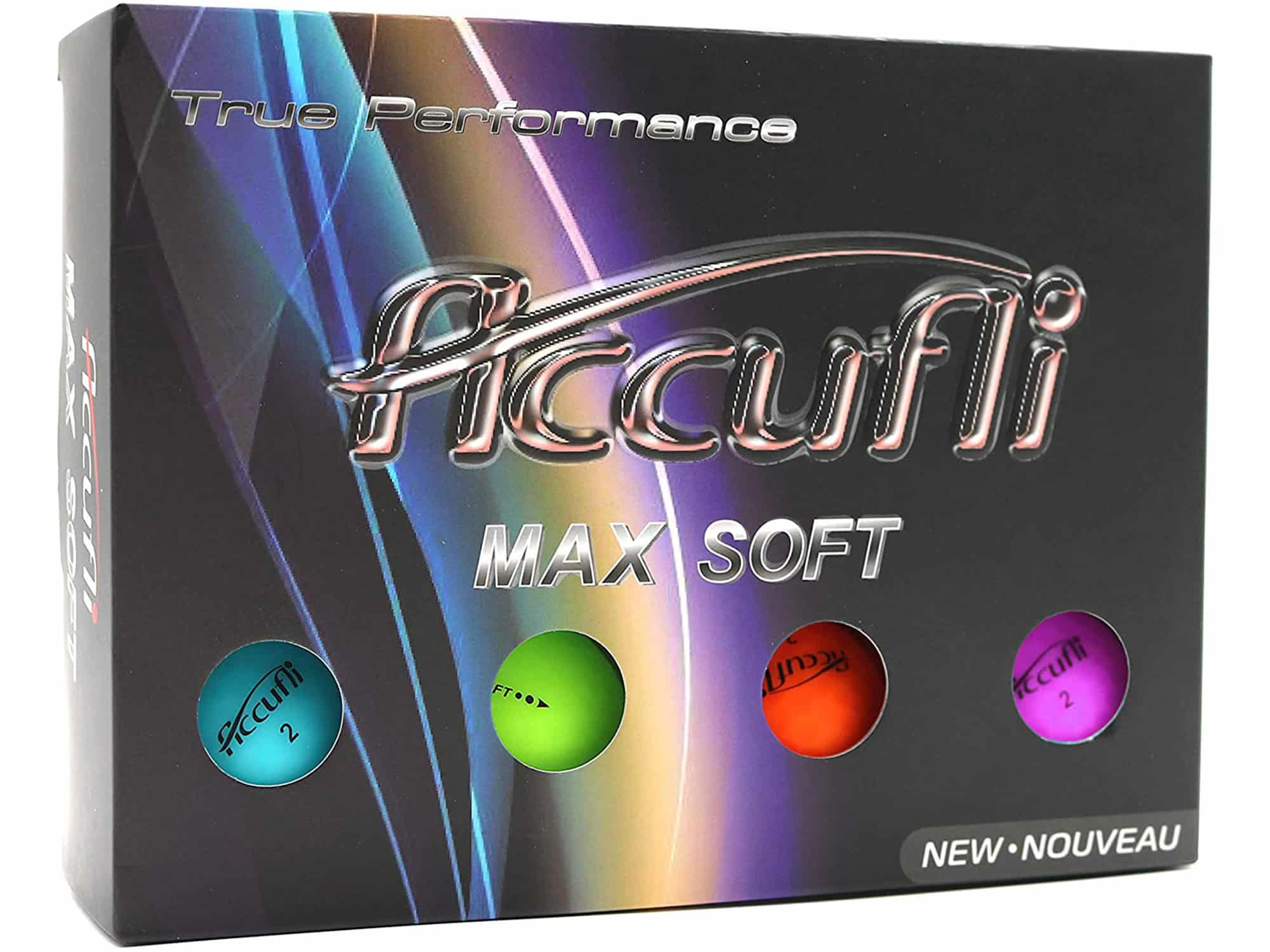 ACCUFLI Max Soft Golf Balls