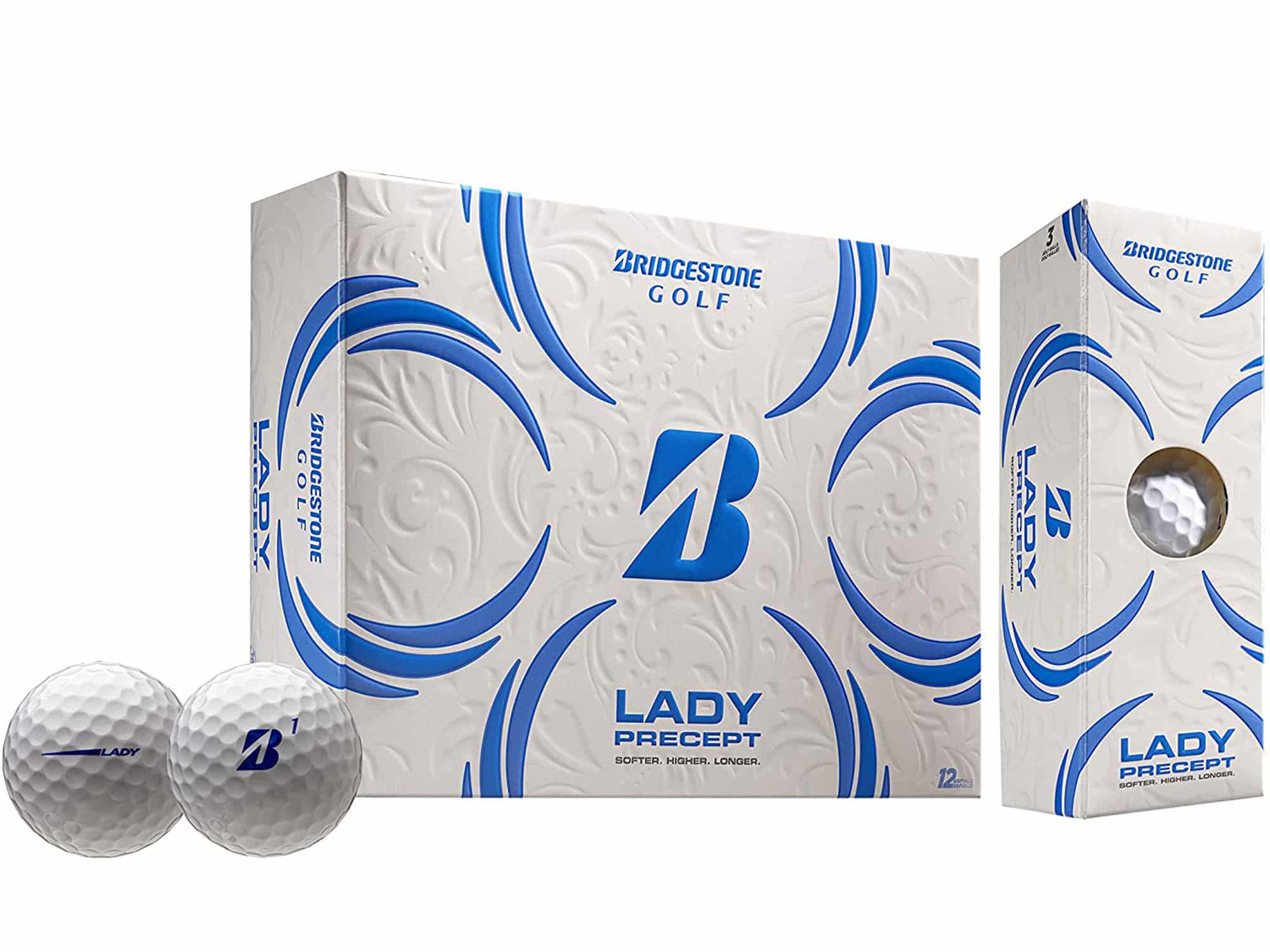 Bridgestone Golf 2021 Lady Precept White