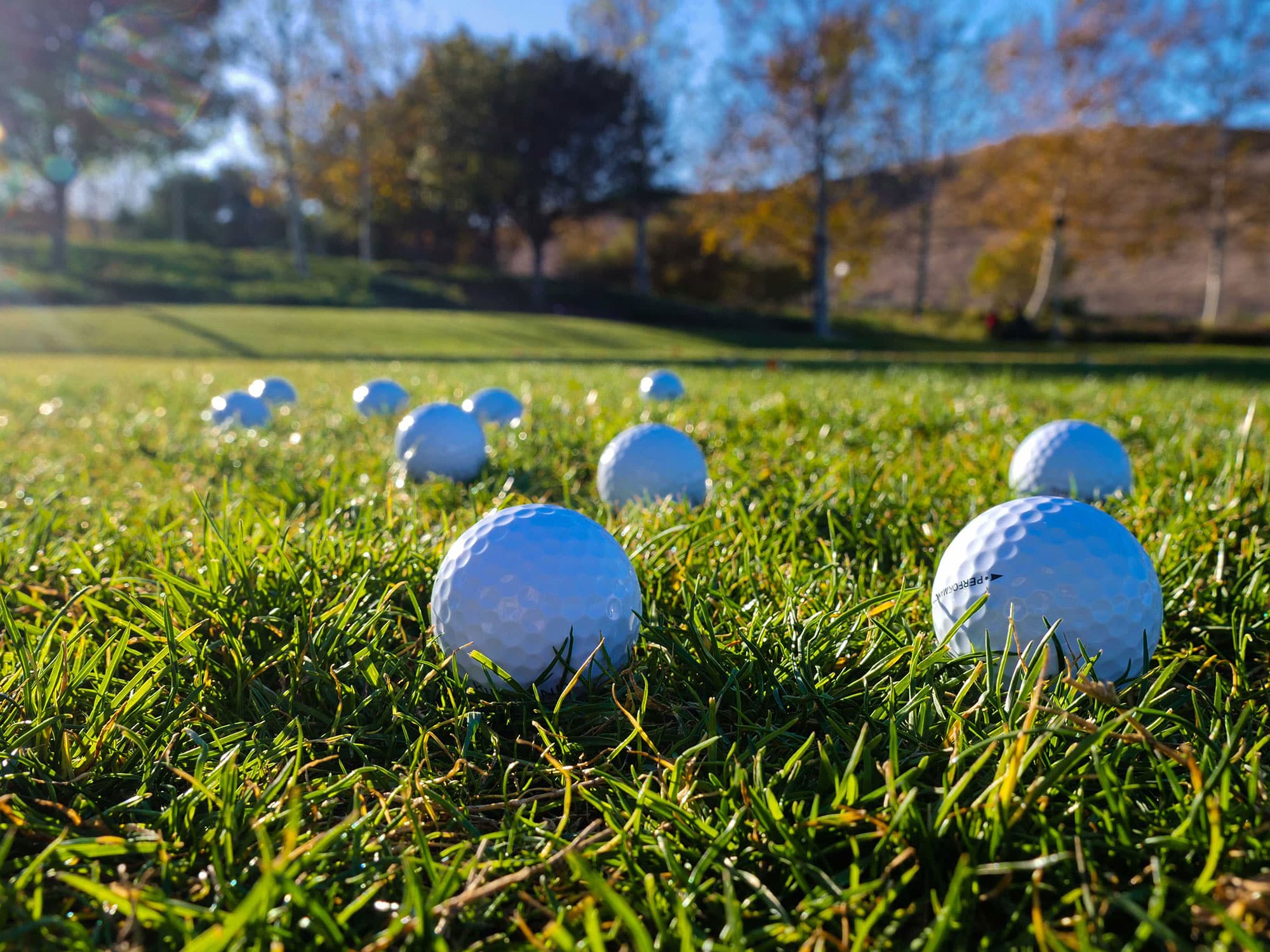 golf balls