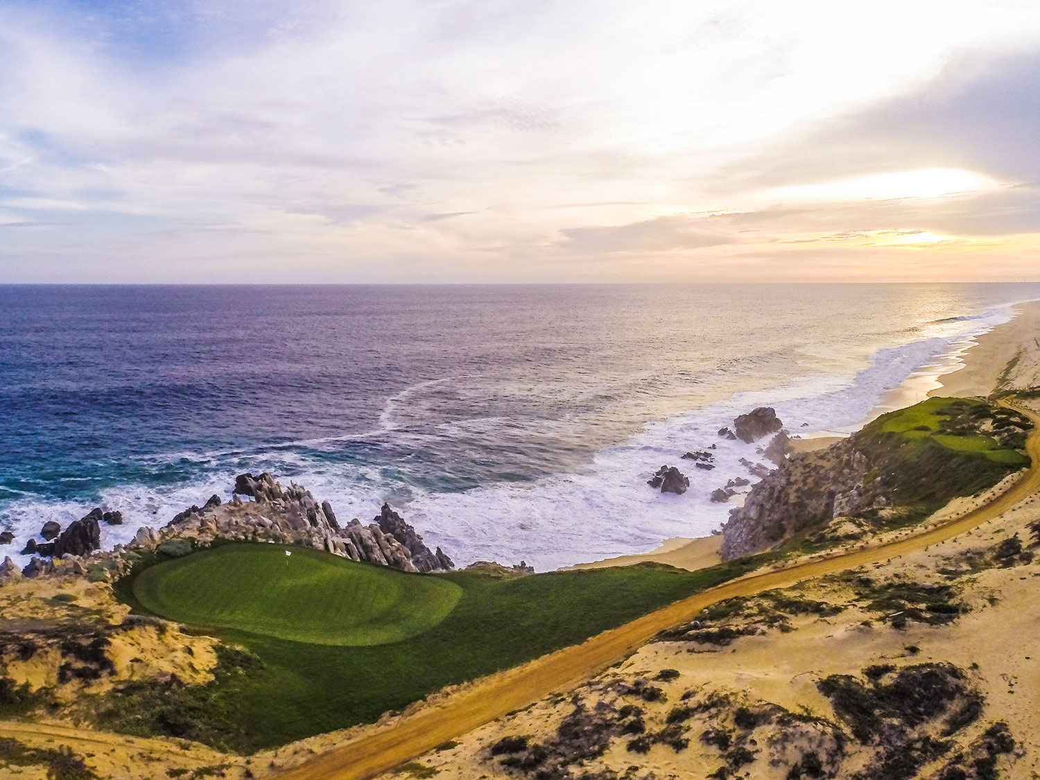 Hole 13 in Quivira Los Cabos