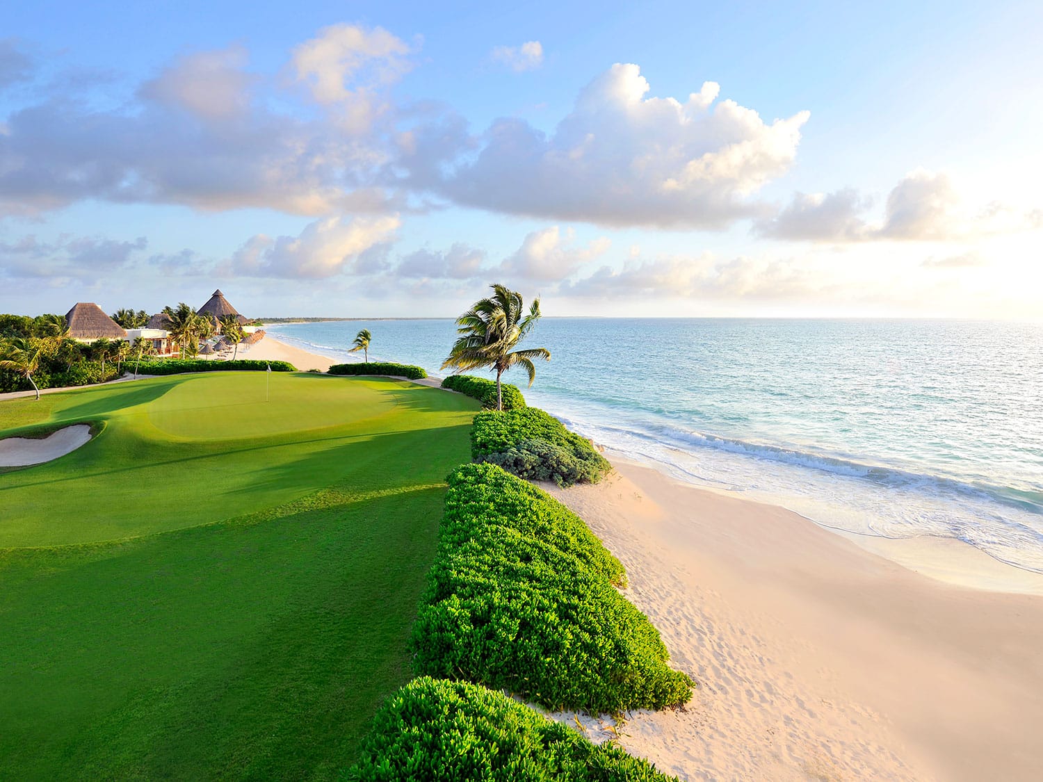 Hole 15 at El Camaleón golf course is one of the most beautiful on any course in the world.