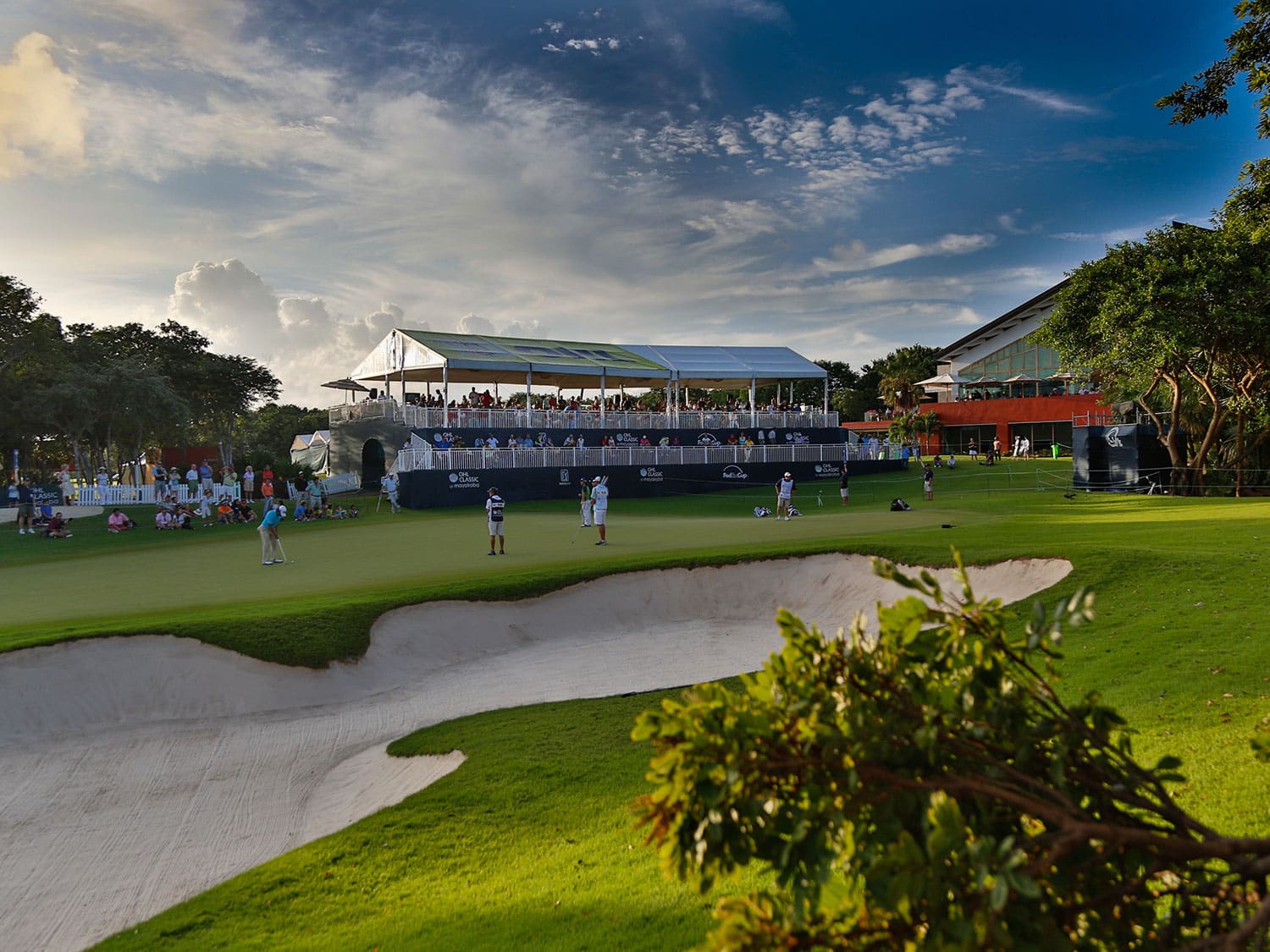 The OHL Mayakoba Classic is one of several events hosted at the Greg Norman-designed El Camaleon golf course.