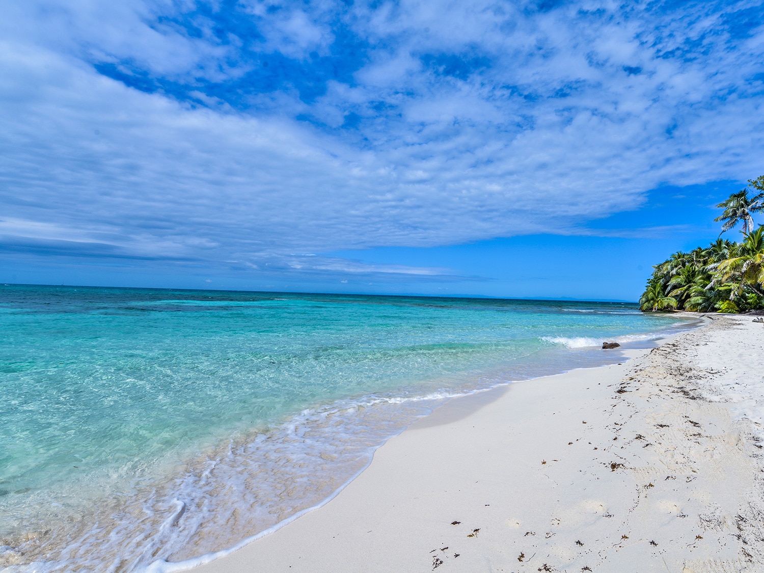 Ranguana Caye is one of the most beautiful beaches in Belize.
