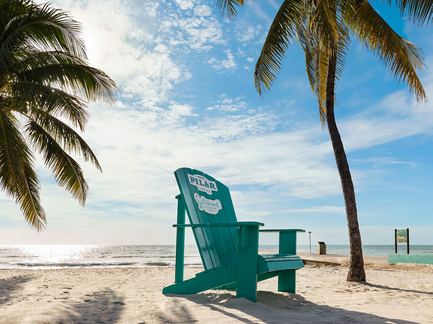 chair on the beach