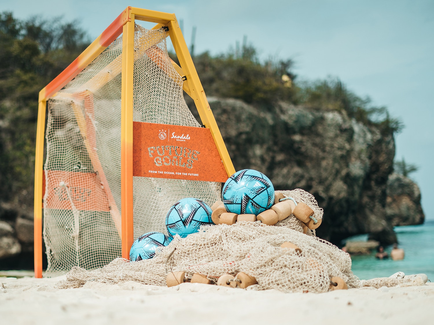 plastic soccer goals