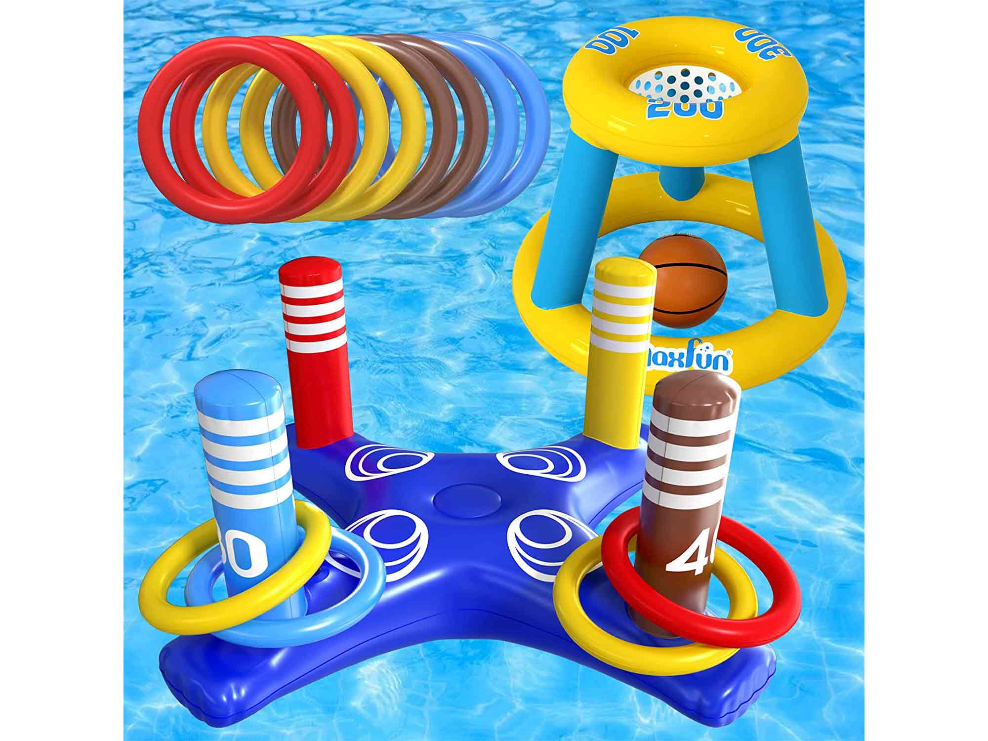 Max Fun Pool Floats Toys Games Set