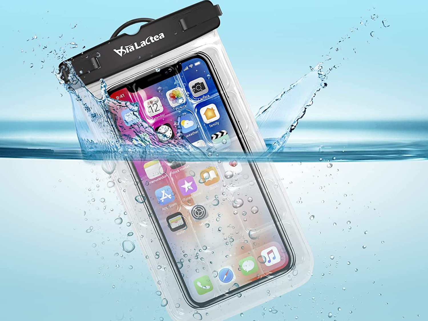 Via Lactea Waterproof Phone Pouch