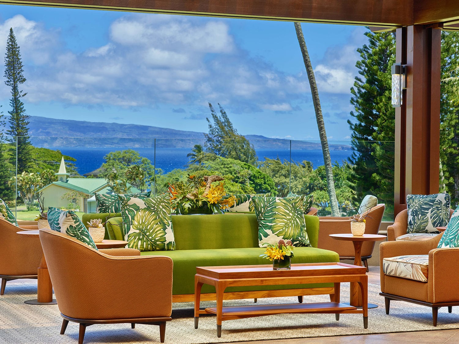 kapalua lounge view