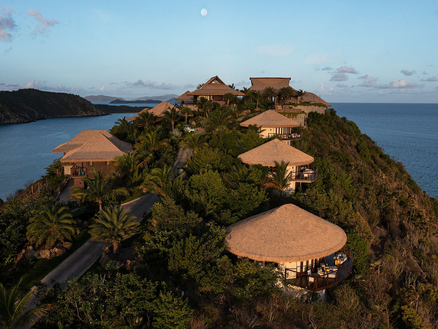 moskito island village aerial