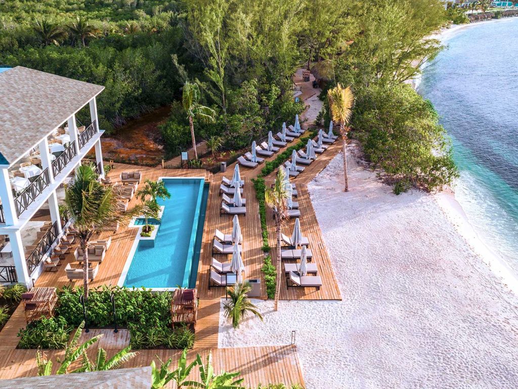 private beach villas