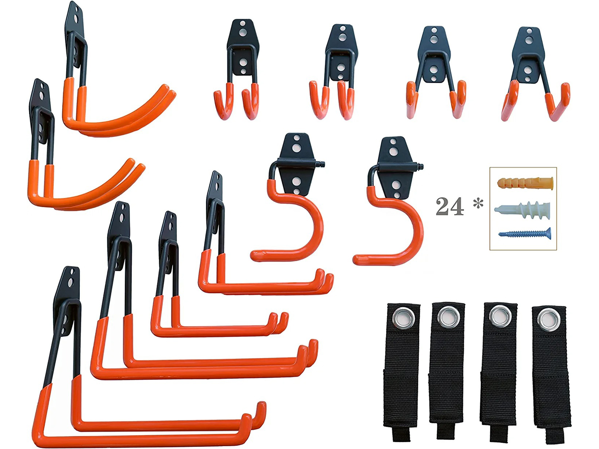 Arewewell100 Garage Hooks 16 Pack